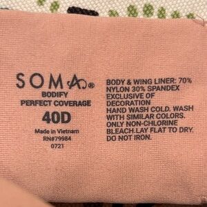 Soma Bodify Perfect Coverage Bra in Soft Pink